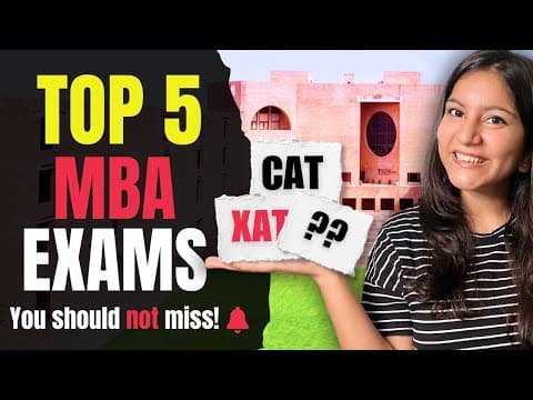Top 5 MBA Exams in India (2023) Complete Details of All MBA Exams